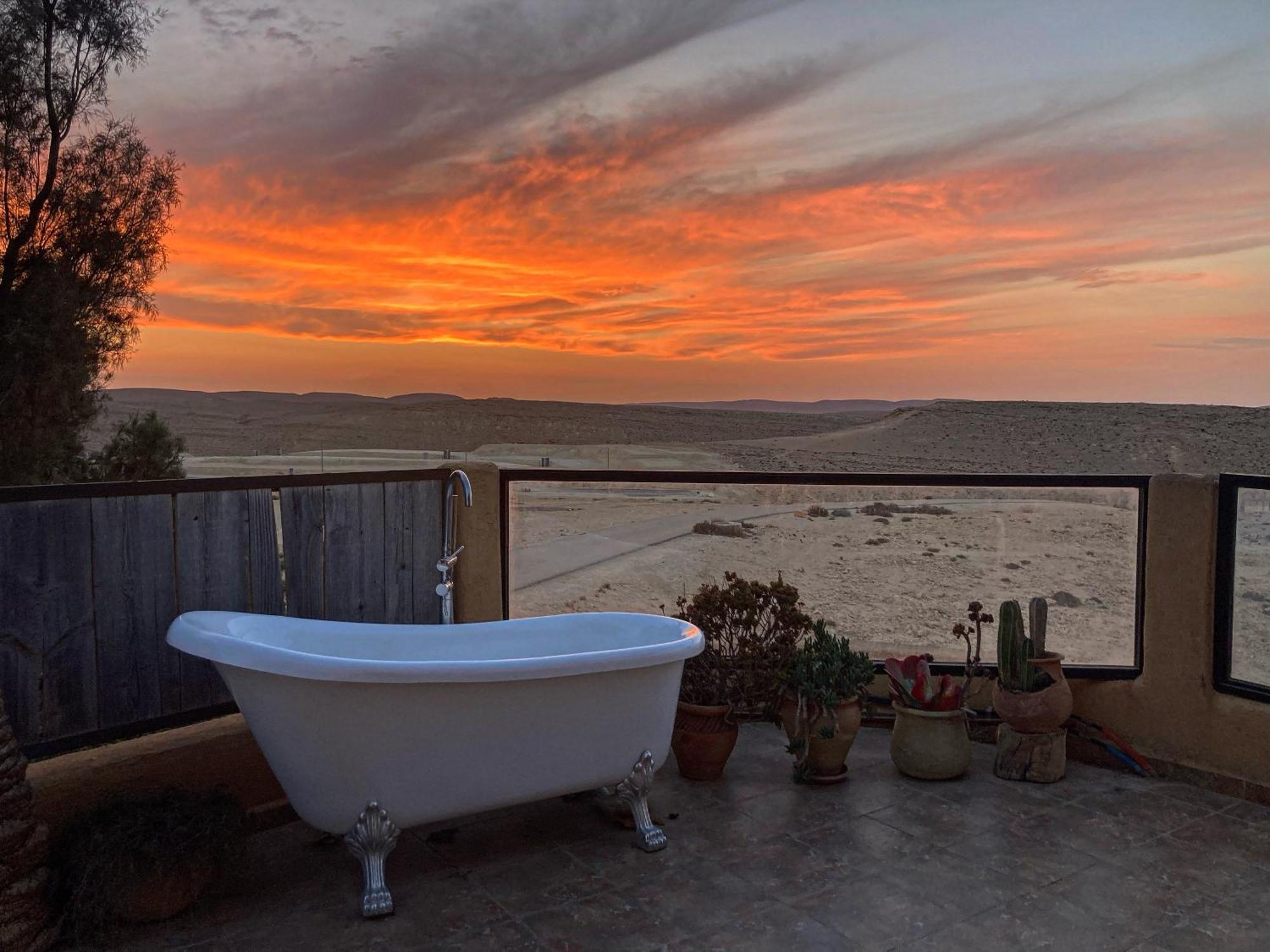 Skyline Villa Micpe Ramon Kültér fotó